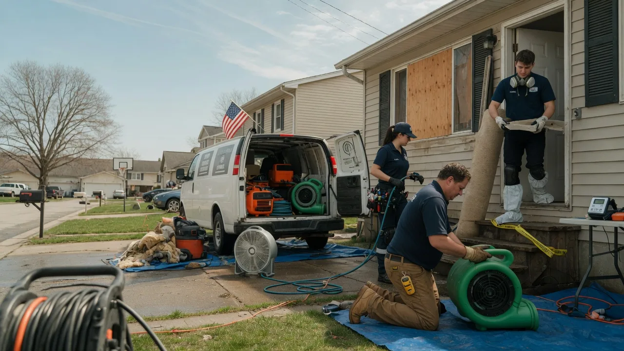 Water Damage Restoration in Tunnelton, WV near me